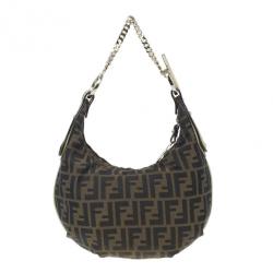 مملوكة مسبقًا حقيبة هوبو فندي زوكا شيف سلسلة