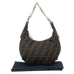 مملوكة مسبقًا حقيبة هوبو فندي زوكا شيف سلسلة