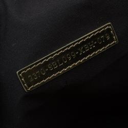 Pre Owned Fendi Multicolor Zucchino Canvas/Sequin Overnight Duffel Bag