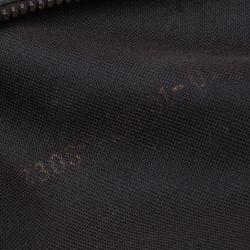 Pre Owned Fendi Tobbaco Zucchino Coated Canvas Mama Forever Shoulder Bag