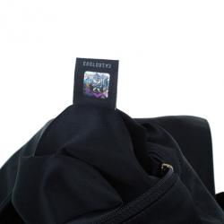 Pre Owned Fendi Black Soft Leather Mama Forever Shoulder Bag