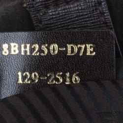 Pre Owned حقيبة فندي توجور جلد بني