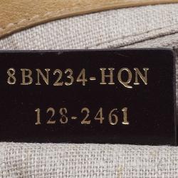 Pre Owned Fendi Brown Leather ‘Silvana’ Top Handle Satchel