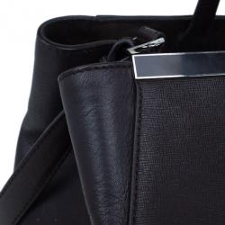 Pre Owned Fendi Brown Leather 2Jours Elite Shopper