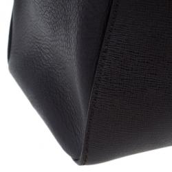 Pre Owned Fendi Brown Leather 2Jours Elite Shopper