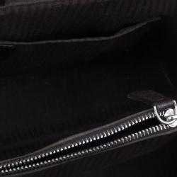 Pre Owned Fendi Brown Leather 2Jours Elite Shopper