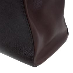 Pre Owned Fendi Bi Color Saffiano Leather 2Jours Tote