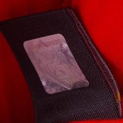 Pre Owned Fendi Orange Saffiano Leather 2Jours Tote