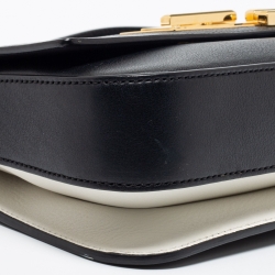 Pre Owned Fendi Black Leather 3Baguette Shoulder Bag