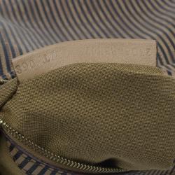 Pre Owned حقيبة فندي جلد بني إصدار محدود شيف شين لينك هوبو