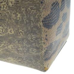 مملوكة مسبقًا حقيبة صندوق فندي جلد سحلية