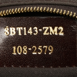 Fendi Tobacco Zucca Canvas and Leather Maxi Baguette Flap Shoulder Bag