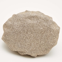 Pre Owned Fendi Gold Speckled Leather Mini Chef Bag