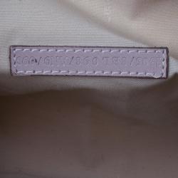 Pre Owned Fendi Pink Sequinned Forever Boston