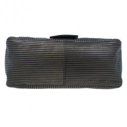 مملوكة مسبقًا Fendi Black Leather Forever Mama Shoulder Bag