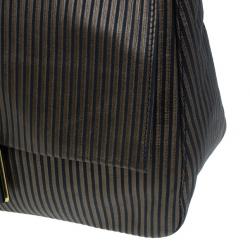 مملوكة مسبقًا Fendi Black Leather Forever Mama Shoulder Bag