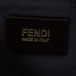 مملوكة مسبقًا Fendi Black Leather Forever Mama Shoulder Bag