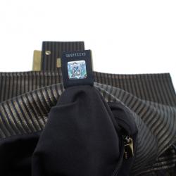 مملوكة مسبقًا Fendi Black Leather Forever Mama Shoulder Bag