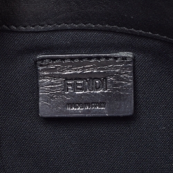 Pre Owned محفظة فندي تيوب جلد وردية زاهية  بسلسلة