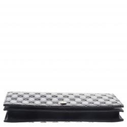 Pre Owned Fendi Black Patent Leather Fendilicious Wallet On Chain