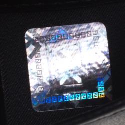 Pre Owned Fendi Black Patent Leather Fendilicious Wallet On Chain