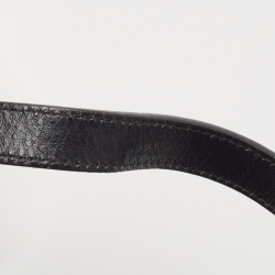 Pre Owned Fendi Tobacco Zucca and Leopard Print Canvas and Leather Large Borsa Chef Hobo