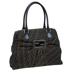 مملوكة مسبقًا حقيبة يد فندي بنقش مونوجرامي زوكا ميا