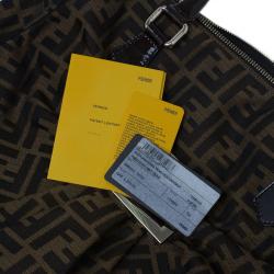 مملوكة مسبقًا حقيبة يد فندي بنقش مونوجرامي زوكا ميا