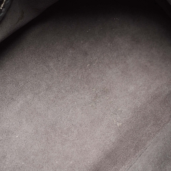 Pre Owned Fendi Grey Selleria Leather Lei Boston Bag 