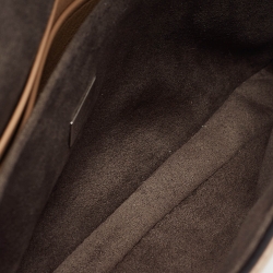 Pre Owned Fendi Beige Leather and Fox Micro Monster Feet Crossbody Bag