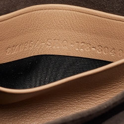 Pre Owned Fendi Beige Leather and Fox Micro Monster Feet Crossbody Bag