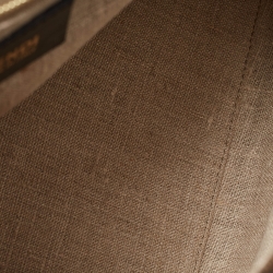 Pre Owned Fendi Multicolor Python and Leather Silvana Top Handle Bag