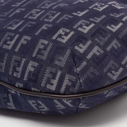 Pre Owned حقيبة فندي قماش زوكينو زرقاء