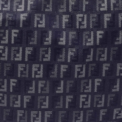 Pre Owned حقيبة فندي قماش زوكينو زرقاء