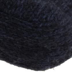 Pre Owned Fendi Black Cashmere Baguette Shoulder Bag