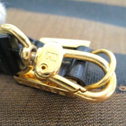 Pre Owned Fendi Brown Canvas Pequin Small Tote