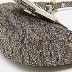 Fendi Metallic Lurex Fabric Croissant Bag