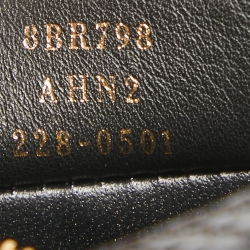 Fendi Black Python Fendigraphy Hobo