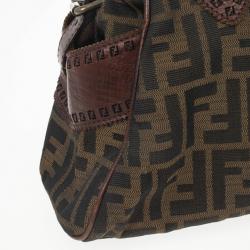 Pre Owned Fendi Zucca du Jour Handbag