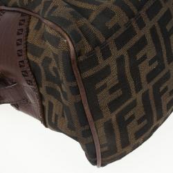 Pre Owned Fendi Zucca du Jour Handbag