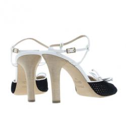 Fendi Black Suede Ankle Strap Sandals Size 39