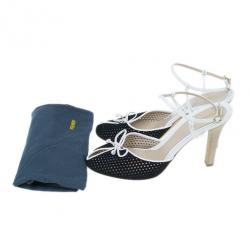 Fendi Black Suede Ankle Strap Sandals Size 39