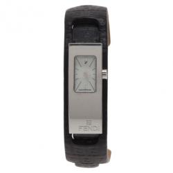 مملوكة مسبقًا ساعة يد فندي L عرق اللؤلؤ ستانلس ستيل 3300L نسائي 18MM