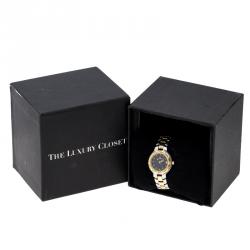 Pre Owned Fendi Black Two Tone Stainless Steel 900L Women's Wristwatch 26 mm