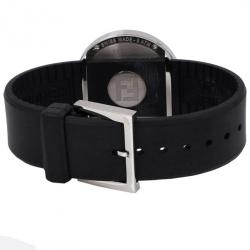 مملوكة مسبقًا Fendi White Stainless Steel Bubble Women's Wristwatch 38MM