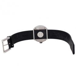 مملوكة مسبقًا Fendi White Stainless Steel Bubble Women's Wristwatch 38MM