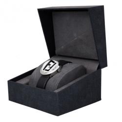 مملوكة مسبقًا Fendi White Stainless Steel Bubble Women's Wristwatch 38MM