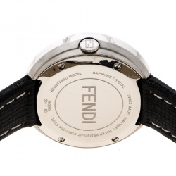 Pre Owned Fendi White Stainless Steel My Way 35000S Women's Wristwatch 28 mm