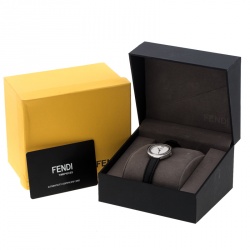 Pre Owned Fendi White Stainless Steel My Way 35000S Women's Wristwatch 28 mm