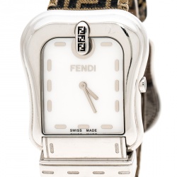 Fendi Mother of Pearl Stainless Steel B.Fendi 3800G Women's Wristwatch 33 mm